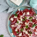 Carpaccio z arbuza z fetą