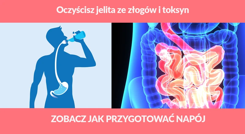 Dzięki tej prostej mieszance oczyścisz jelita ze złogów i toksyn