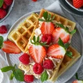 Ciasto na gofry z mascarpone