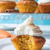 Muffinki marchewkowe z kremem śmietankowo-cynamonowym