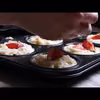 FIT serniczki na czekoladowym spodzie