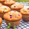 Muffinki z rabarbarem (szybkie i bardzo miękkie)
