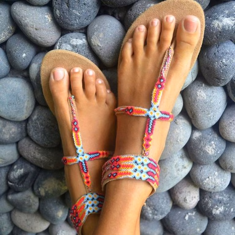 Sandałki boho