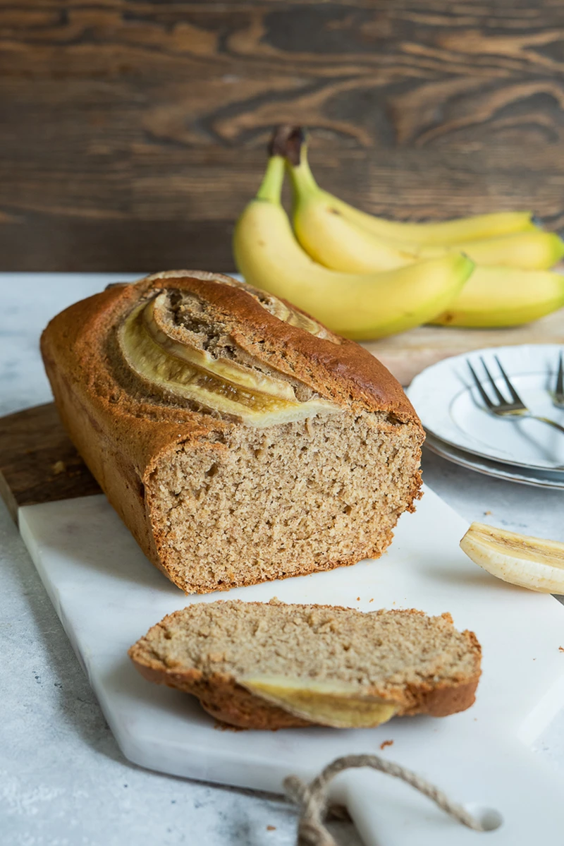 Chlebek bananowy fit