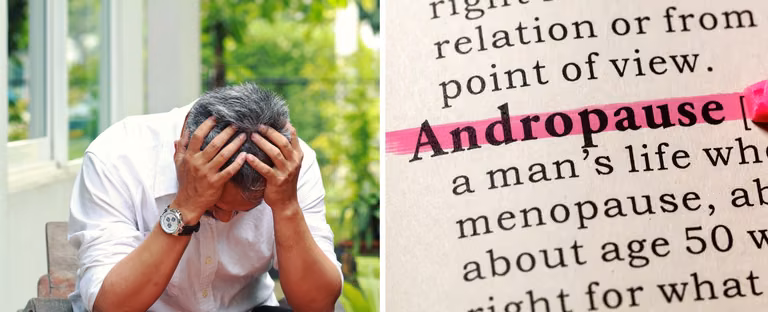 Męska menopauza, czyli ANDROPAUZA. Fizyczne i psychiczne objawy