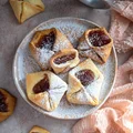 Koperty z marmoladą - ciasteczka walentynkowe