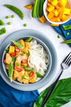 Tajskie czerwone curry z dynią