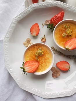 creme brulee z marakują