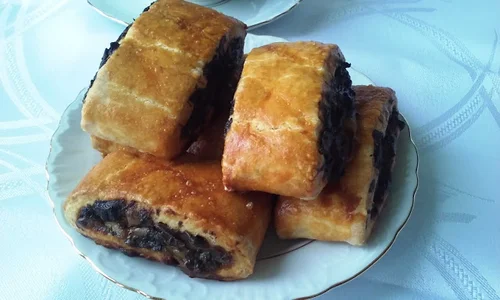 Paszteciki z pieczarkami