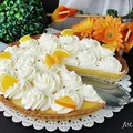 Tarta krem z pomarańczami