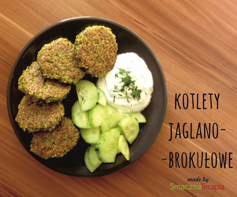 Kotlety jaglano-brokułowe