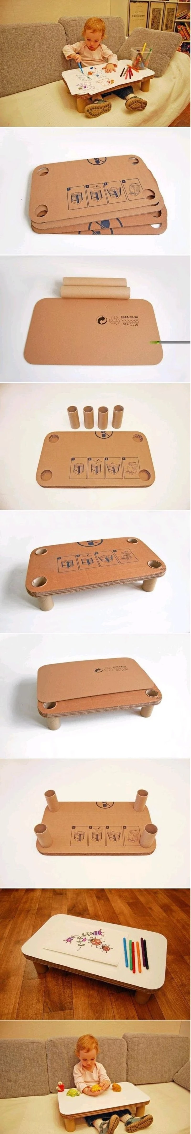 DIY- stolik dla pociechy