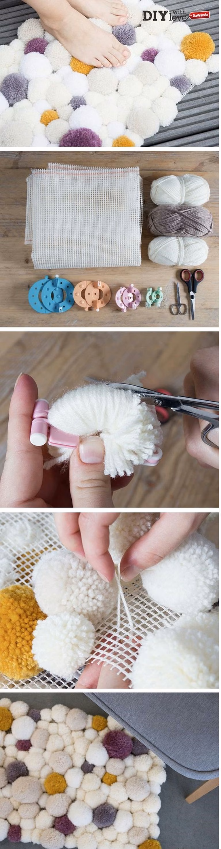 DIY- POMPONY!