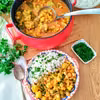 Curry z kalafiorem i ciecierzycą
