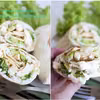 Burrito z ryżem, kurczakiem i brokułami