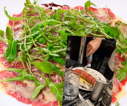 Jak prawidłowo zjeść carpaccio? Genialny trik z TikToka!