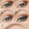 Piękny make up oka z kreską
