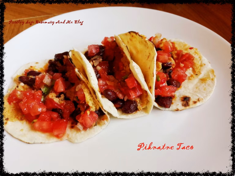 Pikantne wegańskie taco