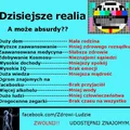 Dzisiejsze realia