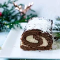 Rolada Piernikowa Z Masą Śmietankową