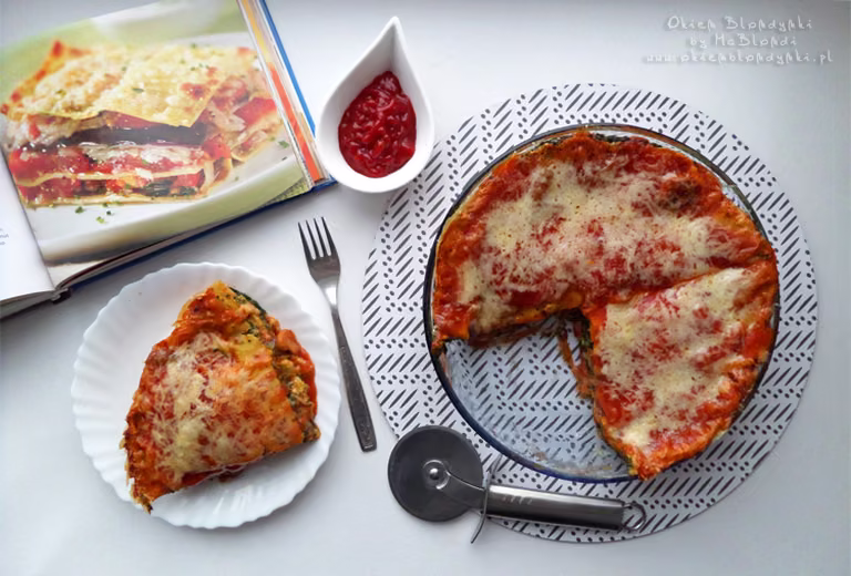 Naleśnikowa lasagne ze szpinakiem – przepis krok po kroku