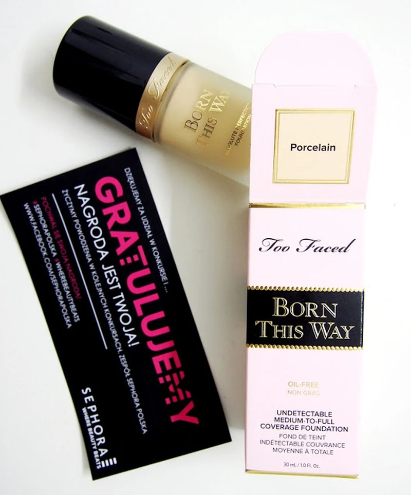 RECENZJA PODKŁADU TOO FACED BORN THIS WAY