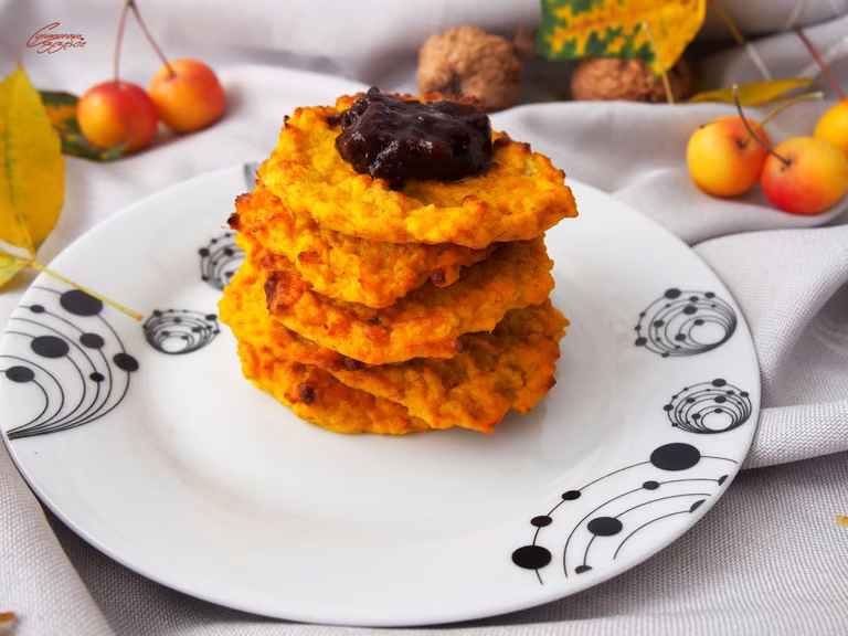 Fit placuszki jaglano dyniowe