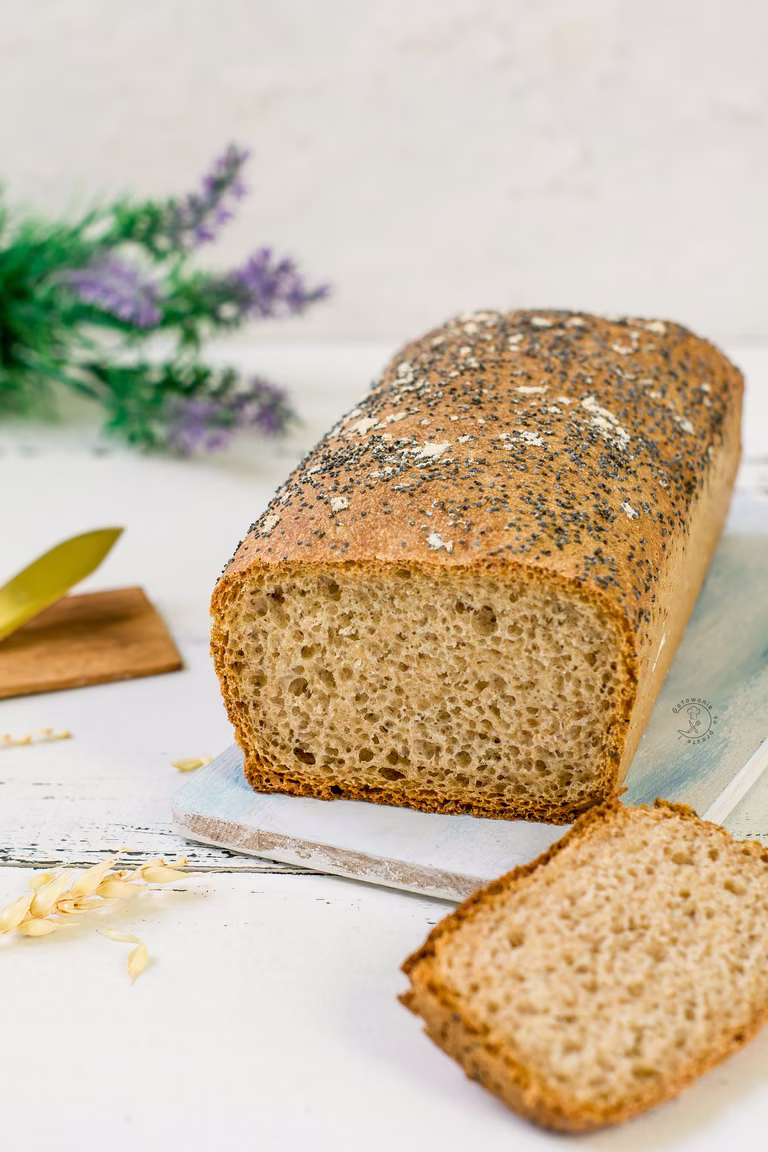 Chleb Pszenno Orkiszowy Na Drożdżach