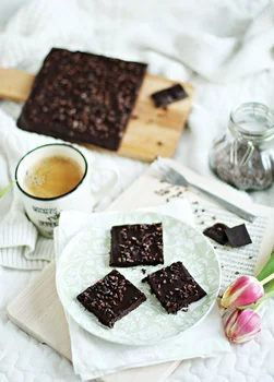 Mazurek (bardzo) czekoladowy