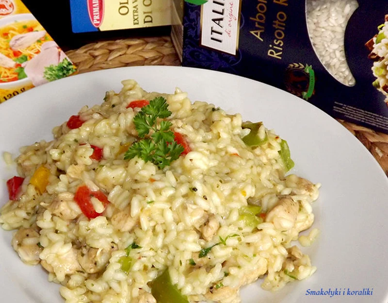 Risotto z kurczakiem