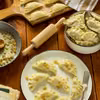 Pierogi z kaszą gryczaną i twarogiem