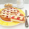 Tarta sernikowa z dżemem