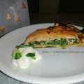 Wytrawna tarta ze szpinakiem