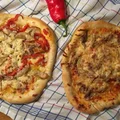 Pizza z resztkami gotowanego kurczaka
