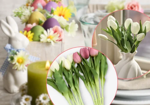 Te silikonowe tulipany wyglądają jak żywe! Wstaw je do wazonu z wodą, a nikt nie uwierzy, że są sztuczne