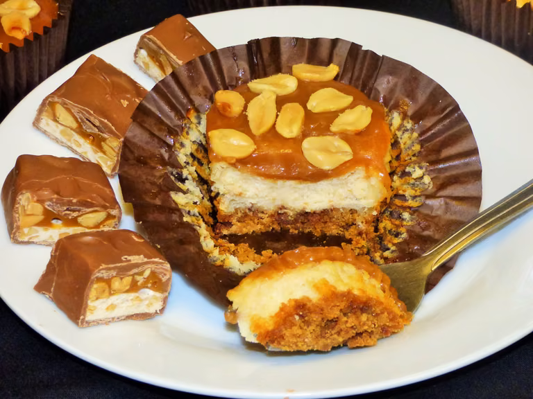 Mini serniczki a'la Snickers