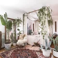 Sypialnia w stylu boho