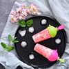 Lody truskawkowe z ciasteczkami