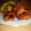 Trybowane udka w BBQ