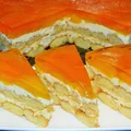 Ciasto na zimno z mascarpone i brzoskwiniami