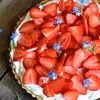 Tarta serowa z truskawkami