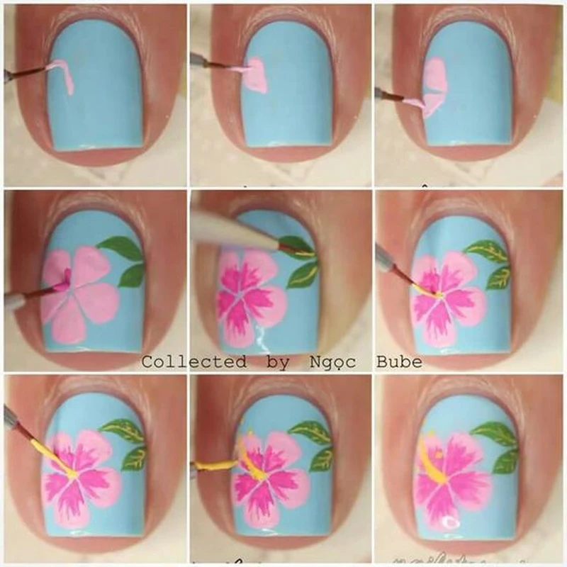 Manicure na lato