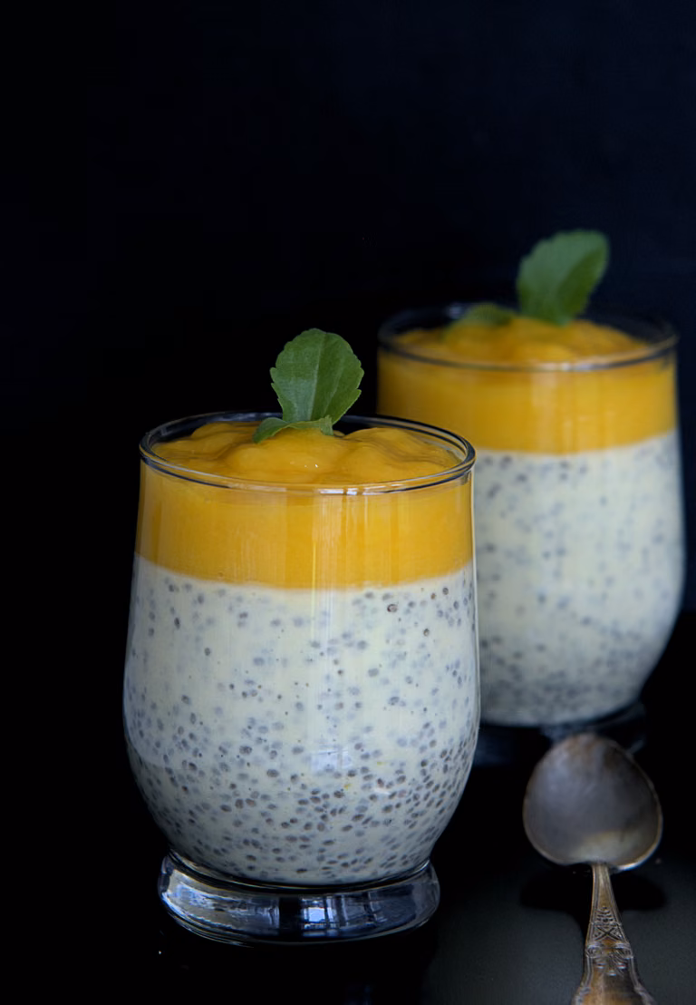 Serniczki Chia z mango