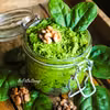 Pesto szpinakowe z orzechami włoskimi