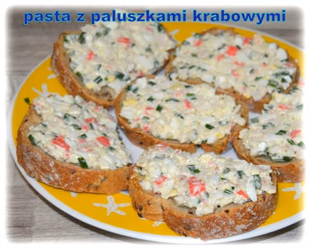 Pasta z paluszkami krabowymi