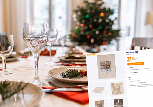 Ten obrus z Action to HIT na święta! Elegancja i prostota w jednym, a cena? Tylko 32,95 zł
