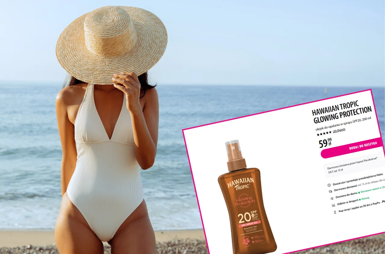 Ten olejek z Hebe bije rekordy popularności! Kobiety chwalą go za efekt glow i przedłużenie boskiej opalenizny