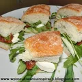 Mini sandwicze śródziemnomorskie