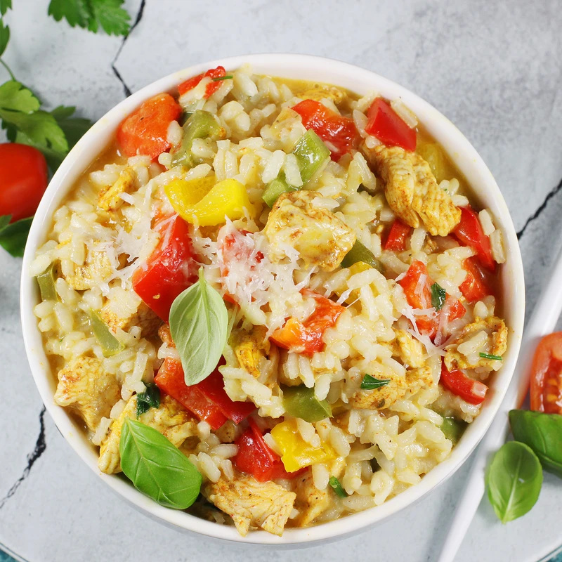 Risotto z kurczakiem