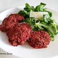 Kotlety wege z buraka i kaszy jaglanej (bez laktozy, bez glutenu)